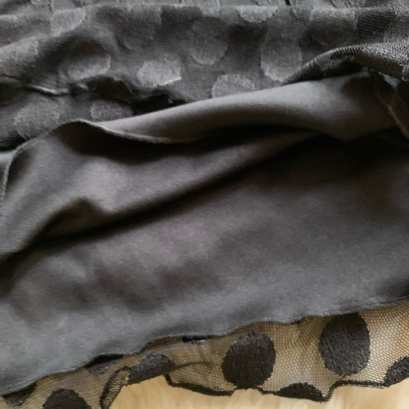 Enforce Studio Bohemian Black Polka Dot‎ Dress - Picture 10 of 11